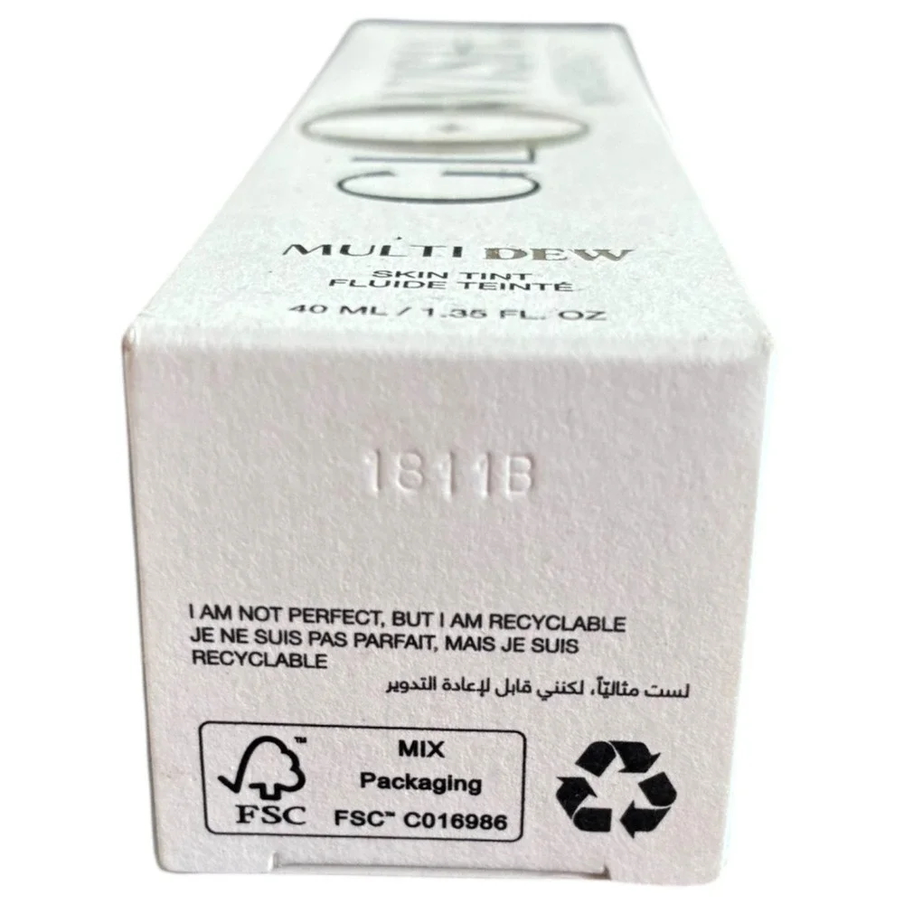 GloWish by Huda Beauty MultiDew Skin Tint 12 Rich‎ 40ml 1.35oz Dewy